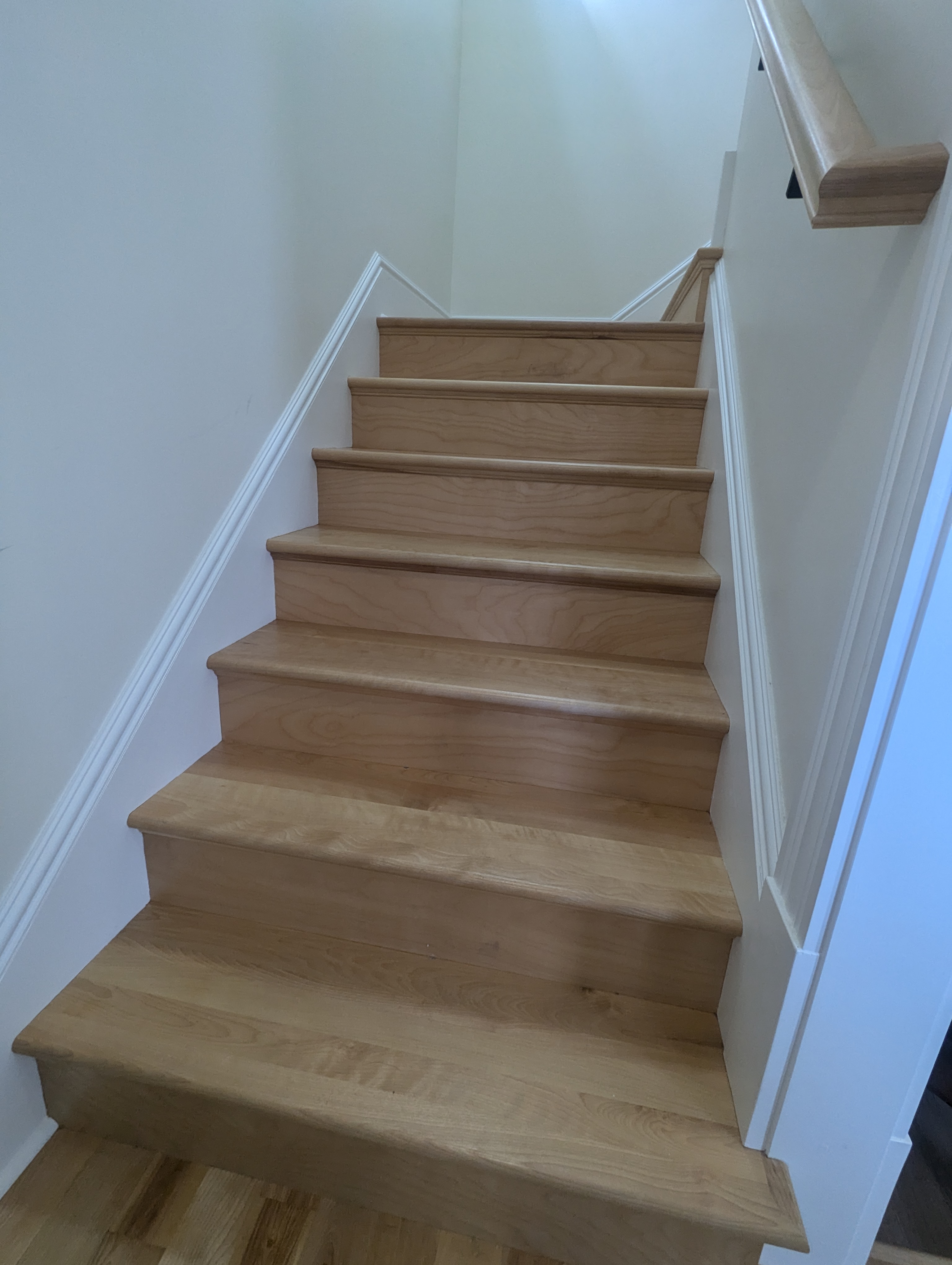 Custom Hardwood Staircase